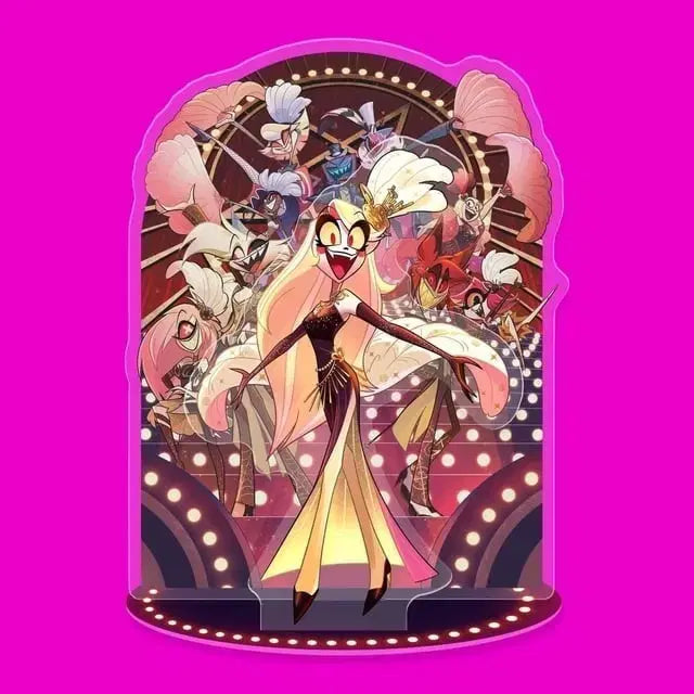[BUNJANG] HAZBIN HOTEL LVL UP Event Acrylic Standee Official Goods / 해즈빈 호텔 LVL UP 행사 아크릴 스탠드 공식 굿즈
