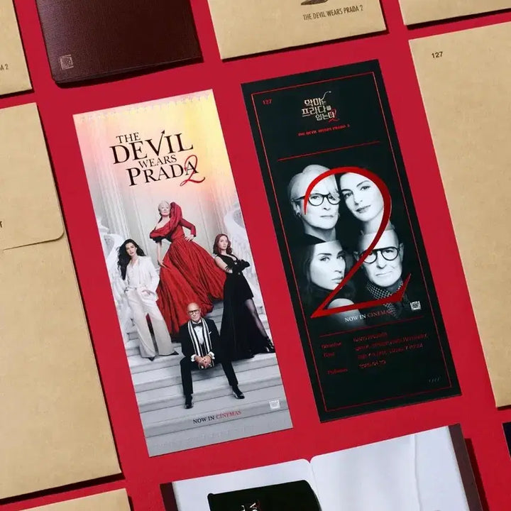 [BUNJANG] The Devil Wears Prada 2 TTT CGV Special Ticket Photocard / CGV 악마는 프라다를 입는다2 TTT 삼티 악프입 특전