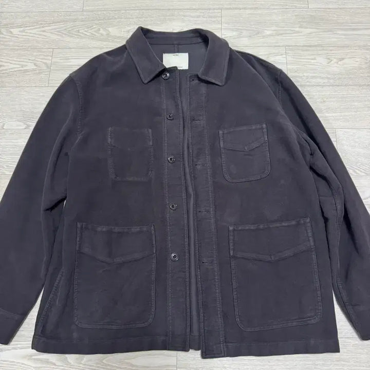 [BUNJANG] Pottery Moleskin Work Jacket Dark Brown / [3]포터리 몰스킨 워크자켓