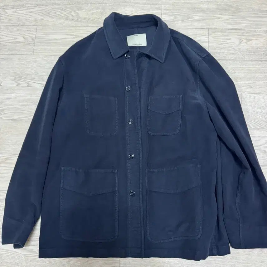 [BUNJANG] Porter Classic Moleskin Work Jacket Dark Navy / [3]포터리 몰스킨 워크자켓