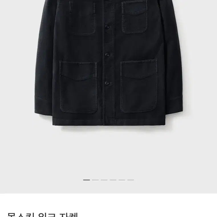 [BUNJANG] Porter Classic Moleskin Work Jacket Dark Navy / [3]포터리 몰스킨 워크자켓