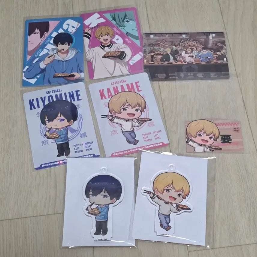 [BUNJANG] Mangak Battery Dandan Collab Photocard &amp; Mini Acrylic Set / 망각배터리 단다단 콜라보 포토카드/미니아크릴