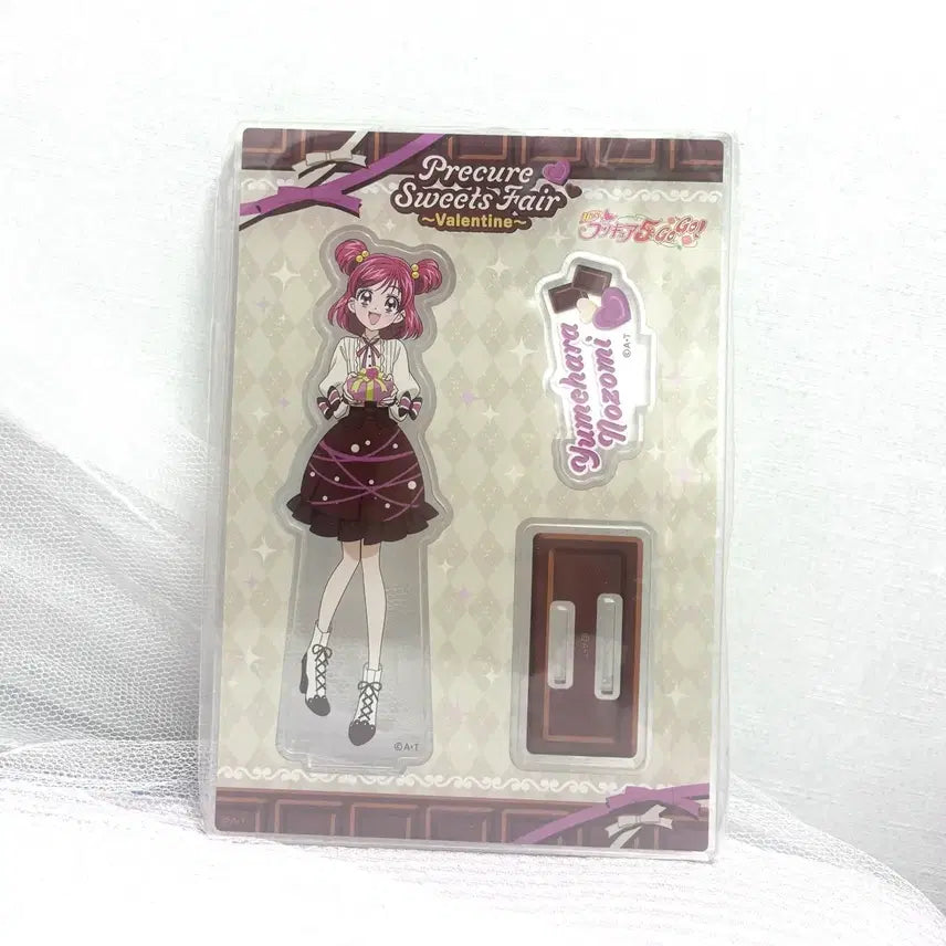 [BUNJANG] Pretty Cure Cure Dream Nozomi Yumehara Valentine Acrylic Stand / 프리큐어 큐어드림 유메하라 노조미 발렌타인 아크릴스탠드