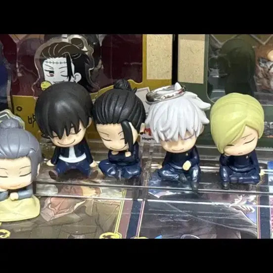 [BUNJANG] Jujutsu Kaisen Shoulder Bump Gacha Bundle - Geto, Gojo, Nanami, Haibara / 주술회전 하이바라 게토 고죠 나나미 어깨쿵 가챠 일괄 판매