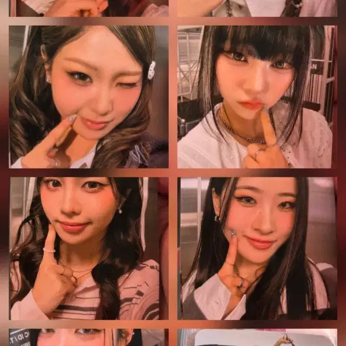 [BUNJANG] HYBE Princess Official Photocard Set (8 pcs) / 하입프린세스 공방포카 8장세트