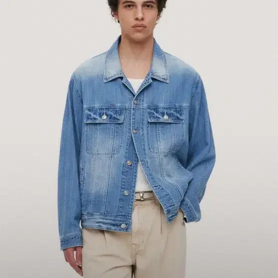[BUNJANG] SUARE Micro Denim Jacket / SUARE 마이크로 데님 자켓