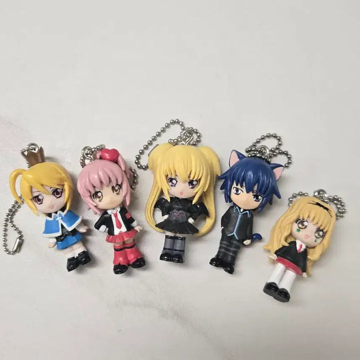 [BUNJANG] Kamichama Karin Mascot Figure Keychain Full Set / 고전) 캐캐체 마스코트 피규어 키링 풀세트