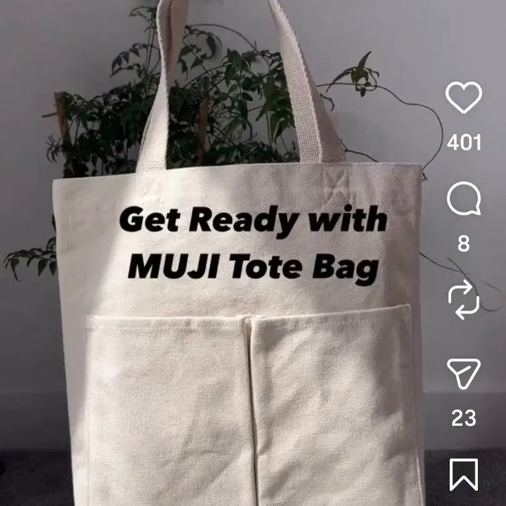 [BUNJANG] MUJI Muji Maito Tote Eco Bag / 새상품)무인양품 에코백