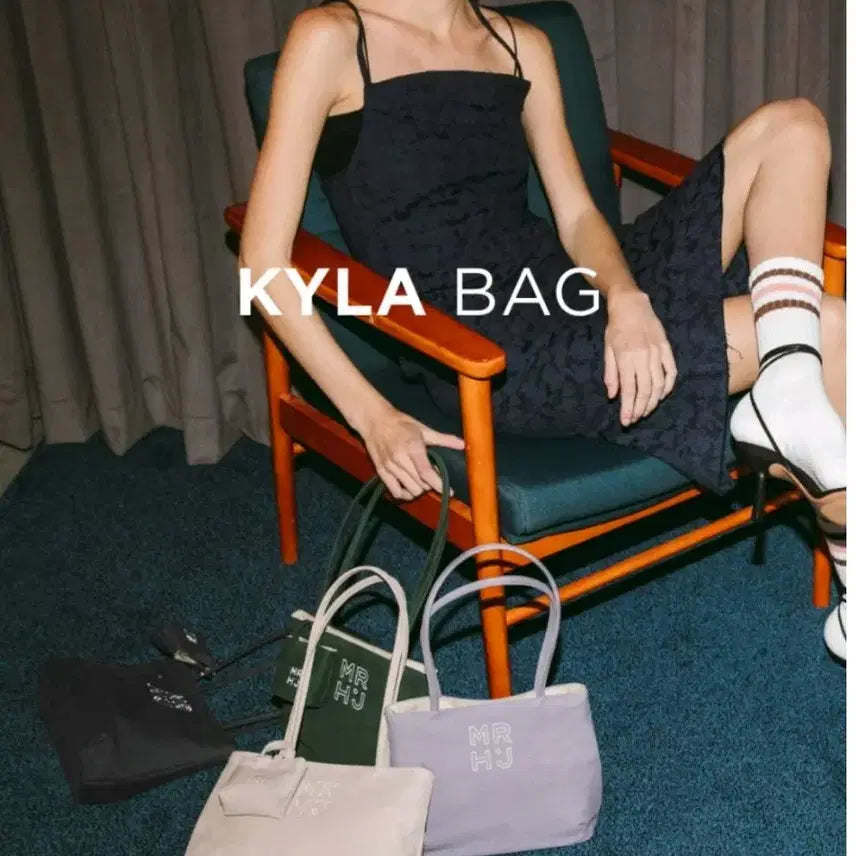 [BUNJANG] Marhen.J Kayla Bag Canvas Shoulder &amp; Tote Bag / 마르헨제이 카일라백 캔버스 숄더백&amp;토트백