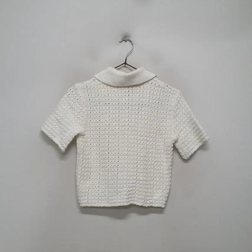 [SOLD OUT] 언앤써드미스테리 크로셰 반팔 니트 가디건.