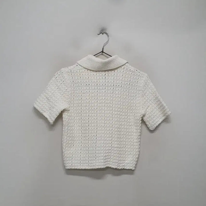 [SOLD OUT] 언앤써드미스테리 크로셰 반팔 니트 가디건.
