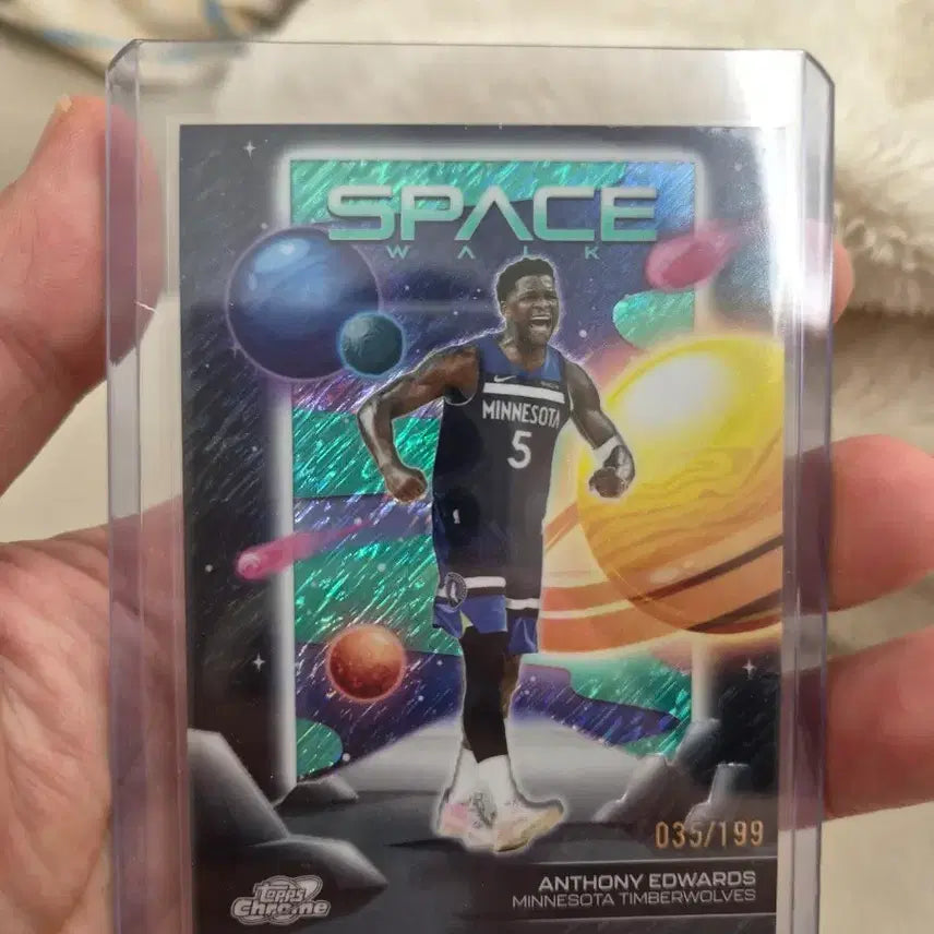 [BUNJANG] Topps Anthony Edwards Spacework Card 