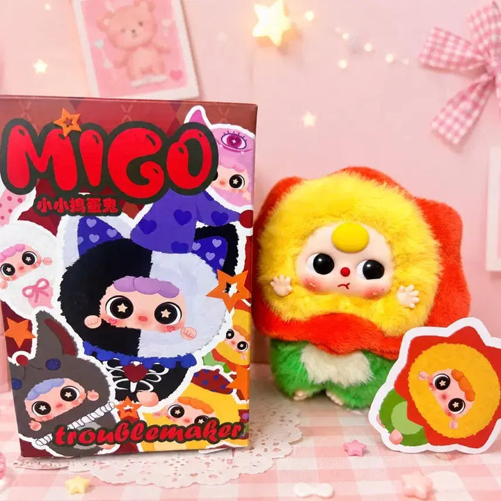[BUNJANG] Babyslee Ggo Troublesome Doll Keychain / 베이비쓰리 미고 트러블메이커 인형 키링