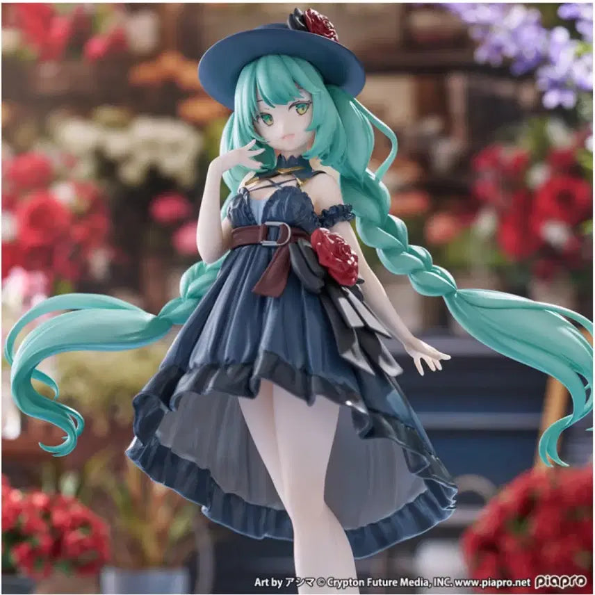 [BUNJANG] FURYU Trio-Try-iT Hatsune Miku Outing Dress Ver. Figure / [박스X] 후류 Trio-Try-iT 하츠네 미쿠 외출 드레스 피규어