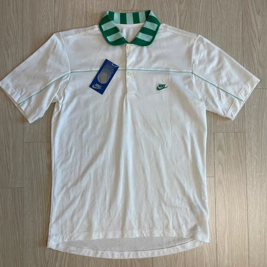 [BUNJANG] Nike 80s Old Polo Pique T-Shirt / 나이키 80s 올드 폴로 피케 티셔츠 NIKE OLD 1984 2번