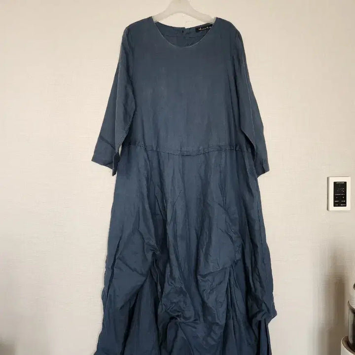 [BUNJANG] Marong One-Piece Dress Navy Free Size / 마.롱 원피스 네이비 Free사이즈