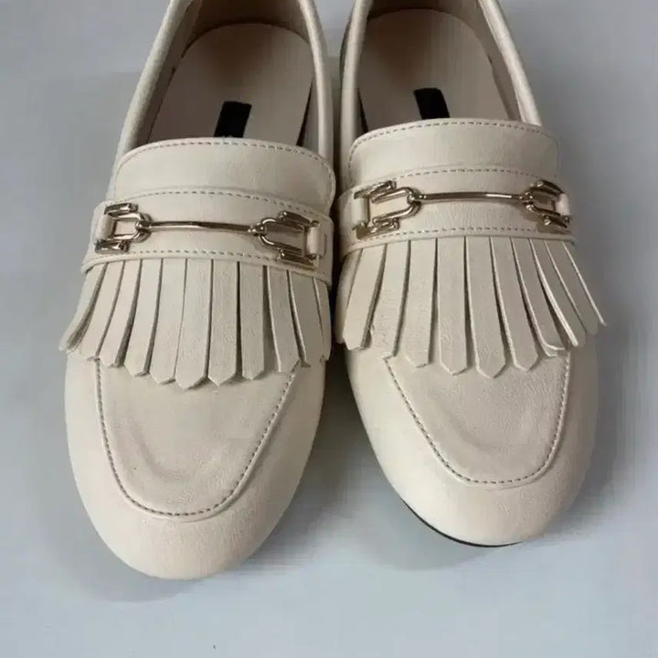 [BUNJANG] SPUR Zara Ballerina Flat Mules Beige 230 / [230] 스퍼 자라 발레리나 발렛슈즈 플랫230 뮬 베이지