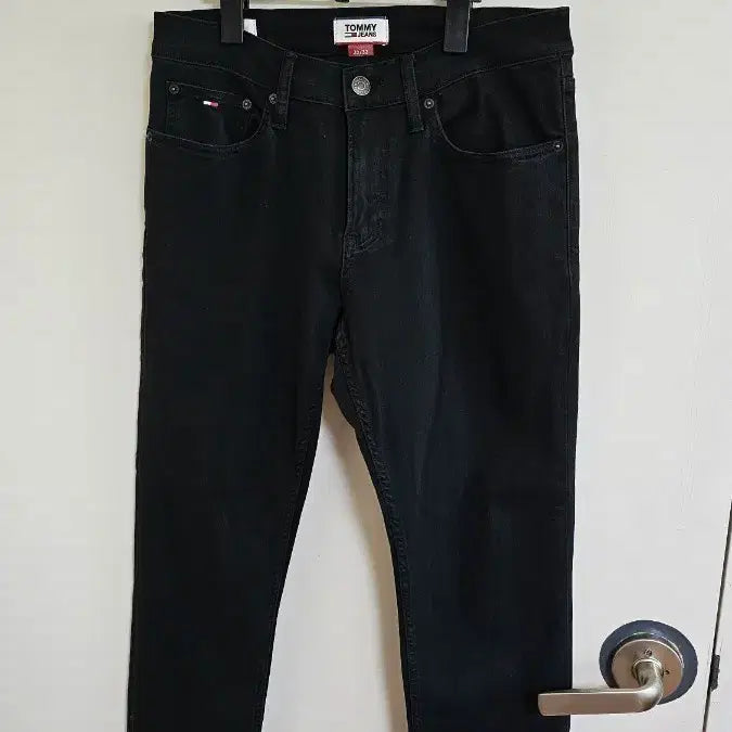 [BUNJANG] Tommy Jeans Slim Fit Pants Black / 타미진스 슬림핏 바지(514