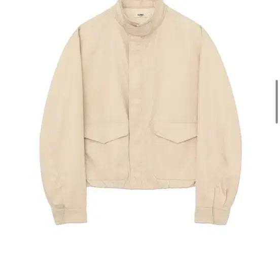 [BUNJANG] Glowny G Soft Blouson Jacket Beige / 글로니 블루종 자켓 베이지 g soft blouson
