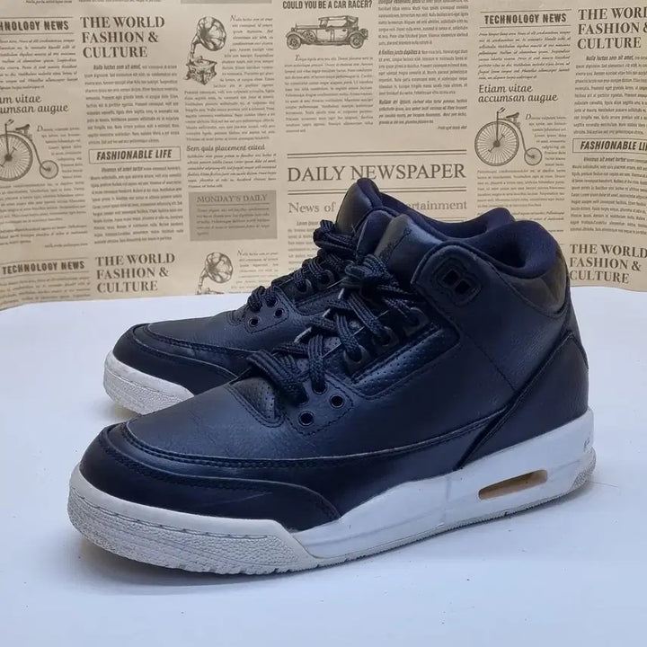 [BUNJANG] Nike Jordan 3 Kids Mid Top Sneakers / 나이키 조던3 아동미드235