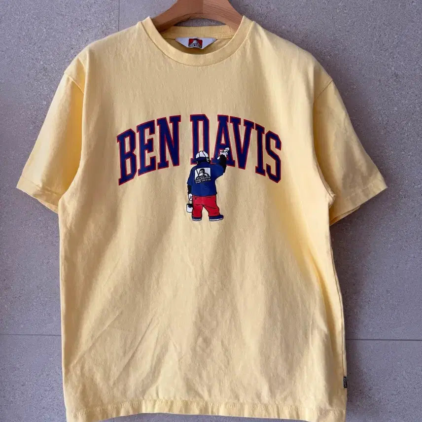 [BUNJANG] Ben Davis Yellow T-Shirt / 벤 데이비스 옐로우 반팔티