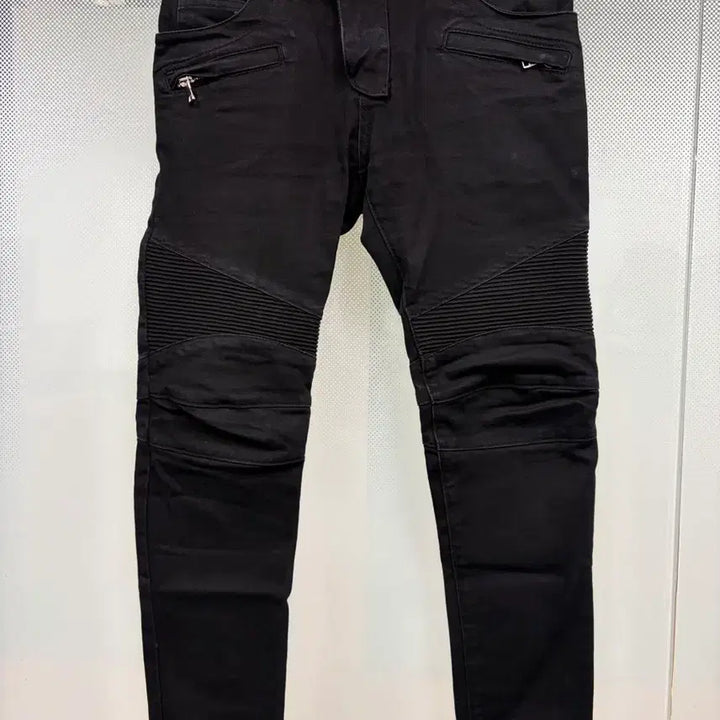 [BUNJANG] Balmain Biker Jeans Black Size 32 / 발망 바이커진 블랙 32사이즈