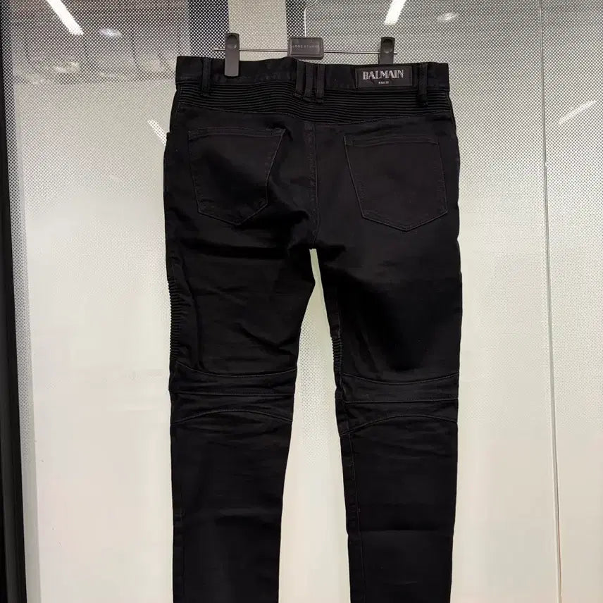 [BUNJANG] Balmain Biker Jeans Black Size 32 / 발망 바이커진 블랙 32사이즈