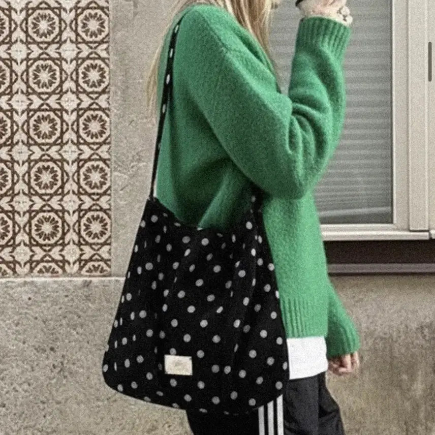 [BUNJANG] Selvol Dot Bag White / 샐볼 도트백 화이트