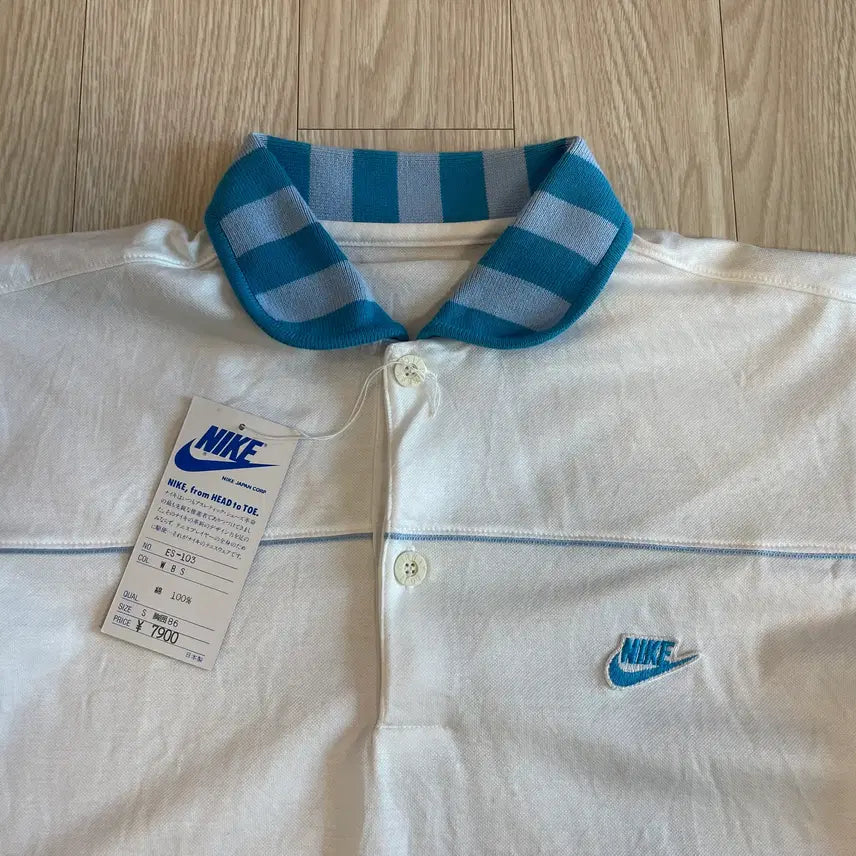 [BUNJANG] Nike 80s Old Polo Pique T-Shirt Size S / 나이키 80s 올드 폴로 피케 티셔츠 NIKE OLD 1984 5번
