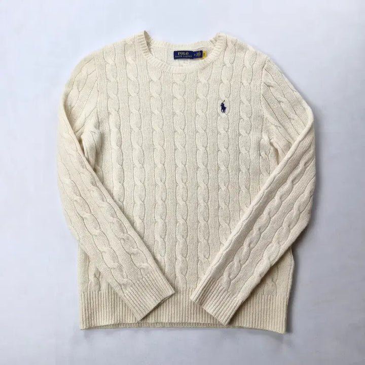 [BUNJANG] Polo Ivory Knit / 폴로 아이보리 니트