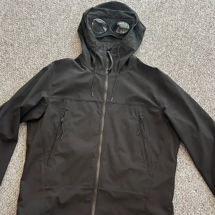 [BUNJANG] CP Company Goggle Jacket Black XL / cp컴퍼니쉘 고글자켓 블랙 52 XL 24SS