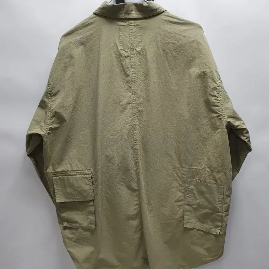 [BUNJANG] Espionage Utility 5PK Pullover Shirt Jacket Khaki M / 에스피오나지 유틸리티 5PK 풀오버 셔츠 자켓 카키 m
