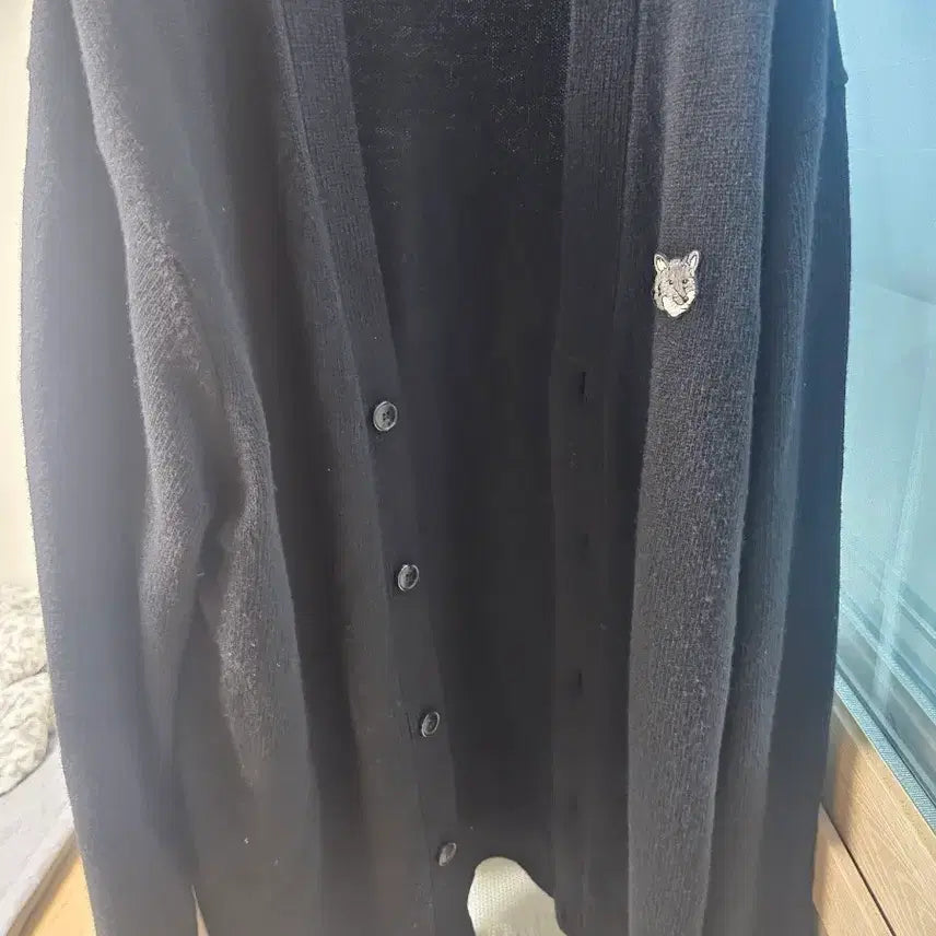 [BUNJANG] Maison Kitsuné Wool Cardigan / 메종키츠네 울 가디건