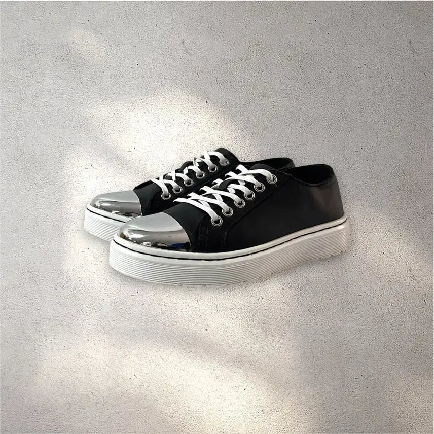 [BUNJANG] Dr. Martens Alexei Mirror Steel Toe Sneakers / [220] 닥터마틴 알렉세이 미러 스틸토 스니커즈 (No.570)