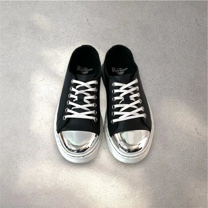 [BUNJANG] Dr. Martens Alexei Mirror Steel Toe Sneakers / [220] 닥터마틴 알렉세이 미러 스틸토 스니커즈 (No.570)