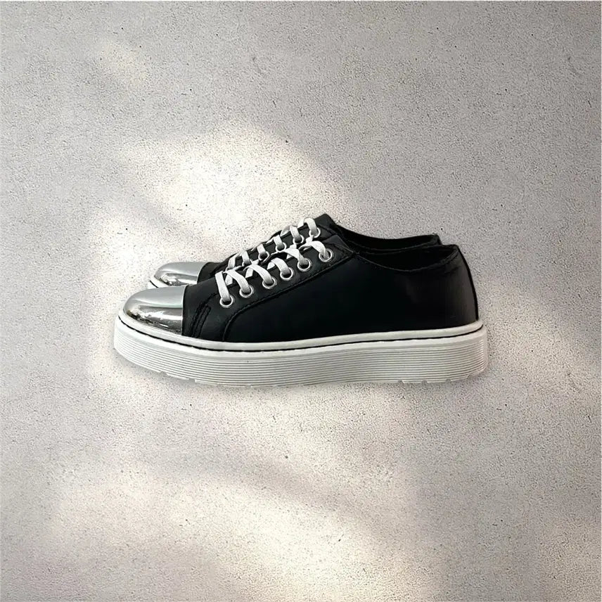 [BUNJANG] Dr. Martens Alexei Mirror Steel Toe Sneakers / [220] 닥터마틴 알렉세이 미러 스틸토 스니커즈 (No.570)