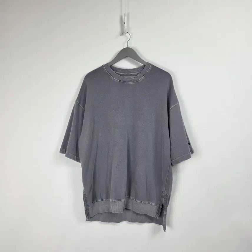 [BUNJANG] Minimal Project Pigment Oversized Jersey T-Shirt Blue / 미니멀프로젝트 피그먼트 오버핏 반팔 쭈리 티셔츠 블루 남110. 0514