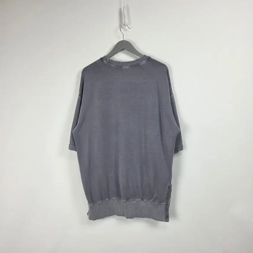 [BUNJANG] Minimal Project Pigment Oversized Jersey T-Shirt Blue / 미니멀프로젝트 피그먼트 오버핏 반팔 쭈리 티셔츠 블루 남110. 0514