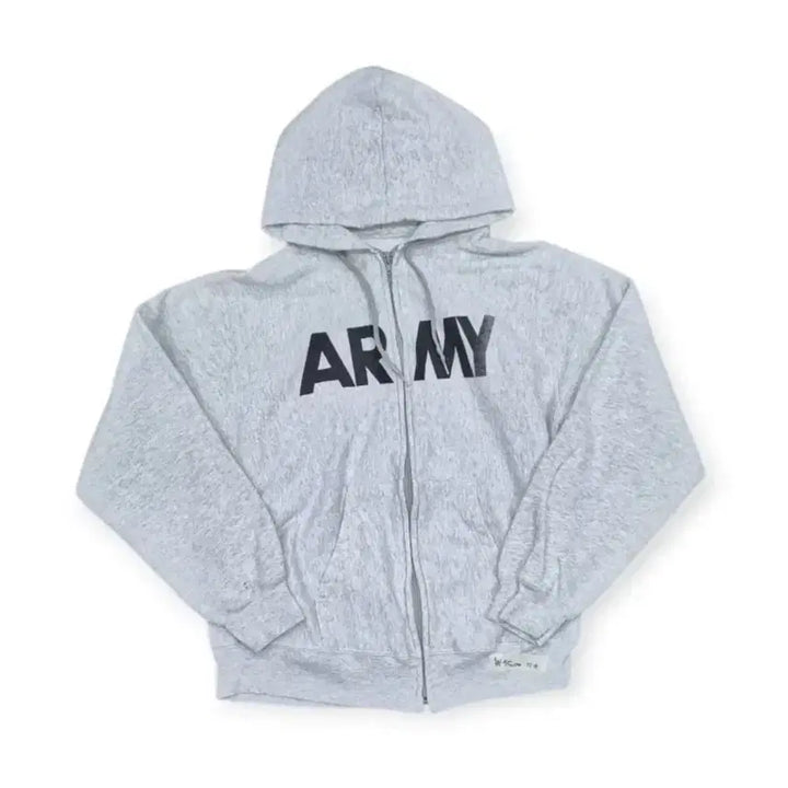 [BUNJANG] U.S. Army Military Zip-Up Hoodie / U.S. Army Military Hooded Zip-Up