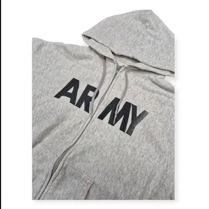 [BUNJANG] U.S. Army Military Zip-Up Hoodie / U.S. Army Military Hooded Zip-Up
