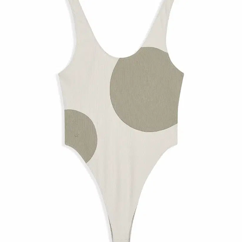 [BUNJANG] Openywy DOTTYSUIT Beige Body Suit / 새상품) 오픈와이와이 도티 바디수트 베이지