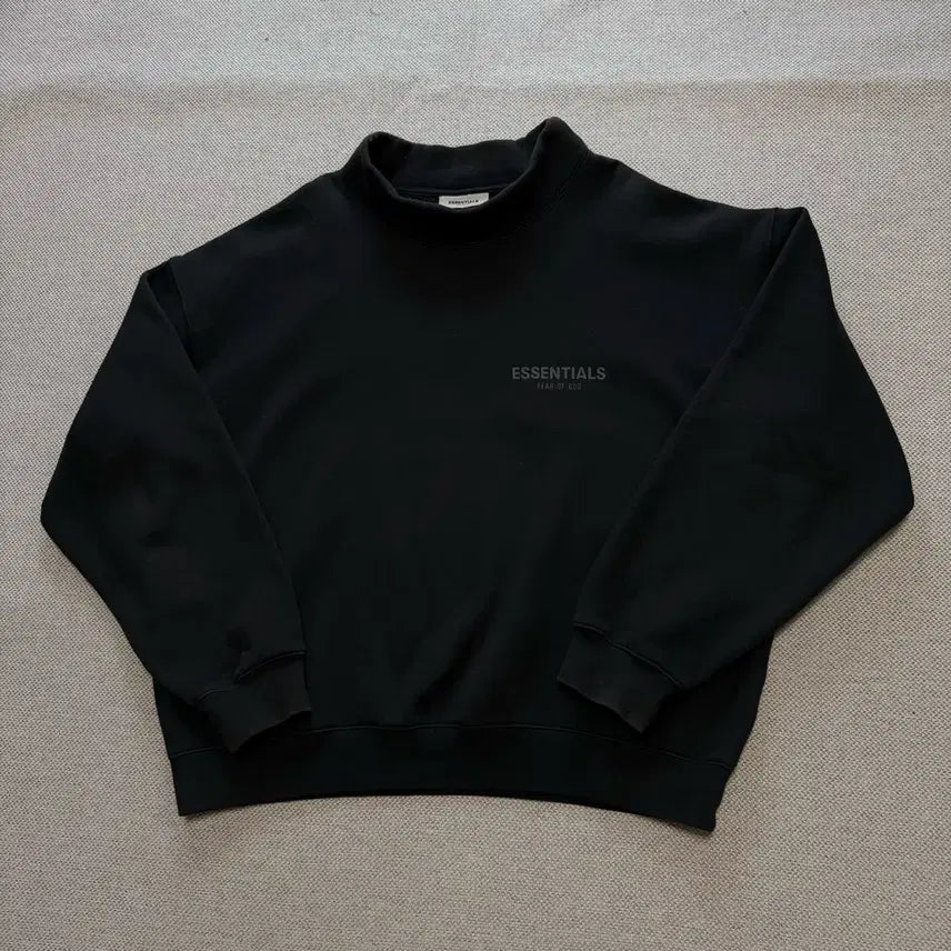 [BUNJANG] Fear of God Essentials Half-Zip Fleece Sweatshirt / 피어오브갓 에센셜 반폴라 기모 맨투맨