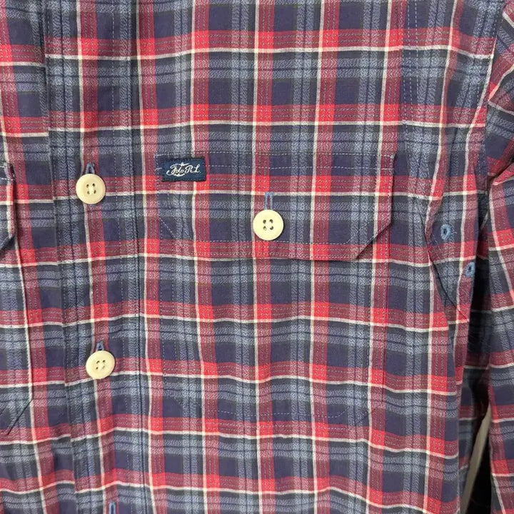 [BUNJANG] Polo Ralph Lauren Plaid Work Shirt M / 폴로 랄프로렌 체크패턴 워크 셔츠 M
