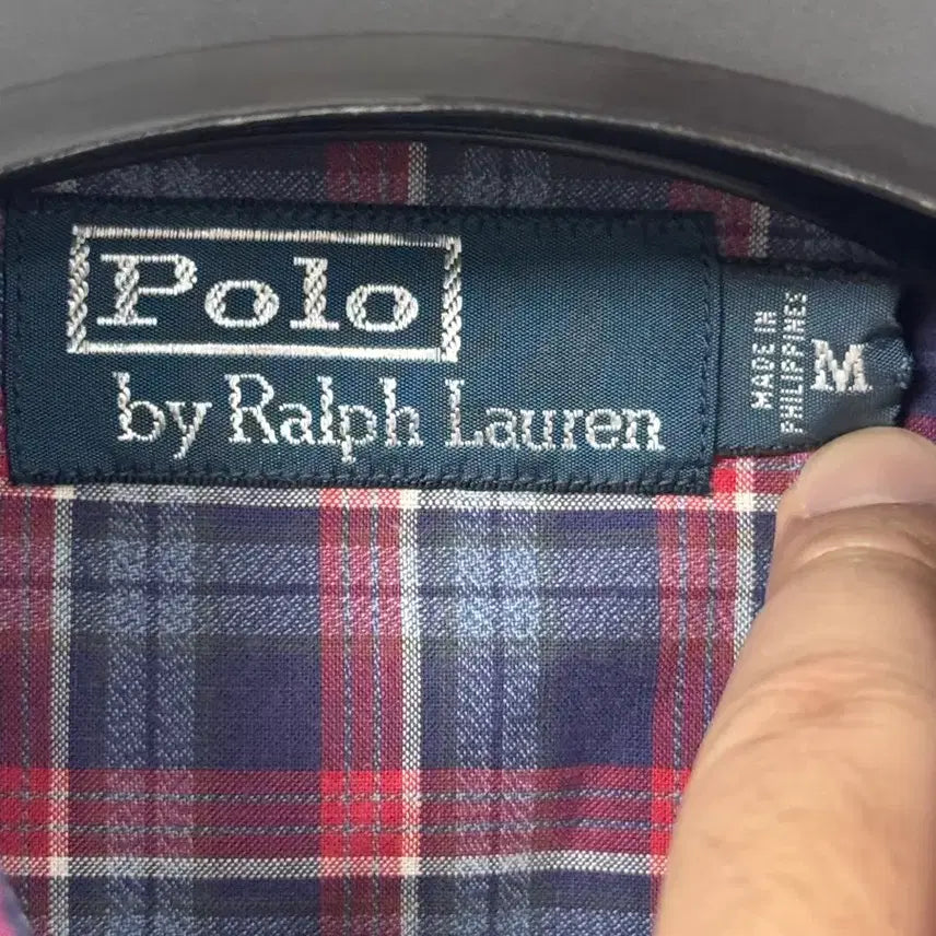 [BUNJANG] Polo Ralph Lauren Plaid Work Shirt M / 폴로 랄프로렌 체크패턴 워크 셔츠 M