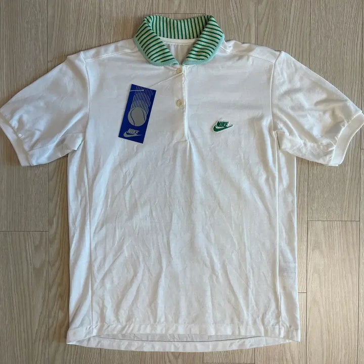 [BUNJANG] Nike 80s Old Polo Pique Womens T-shirt - Size S / 나이키 80s 올드 폴로 피케 우먼스 티셔츠 NIKE OLD 10번