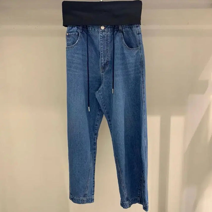 [BUNJANG] 23SS Songzio Collection Long Curved Denim 78 / 23SS 송지오 컬렉션 롱 다트 커브드 데님 78사이즈