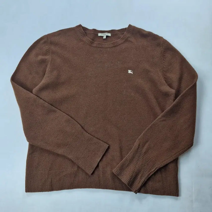 [BUNJANG] Burberry London Brown Knit Sweater / 버버리 런던 브라운 니트