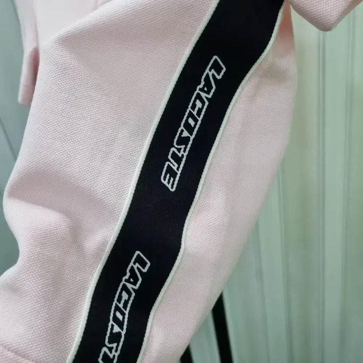 [BUNJANG] Lacoste Pink Short Sleeve Polo T-Shirt / 라코스테 핑크색 반팔 폴로티셔츠