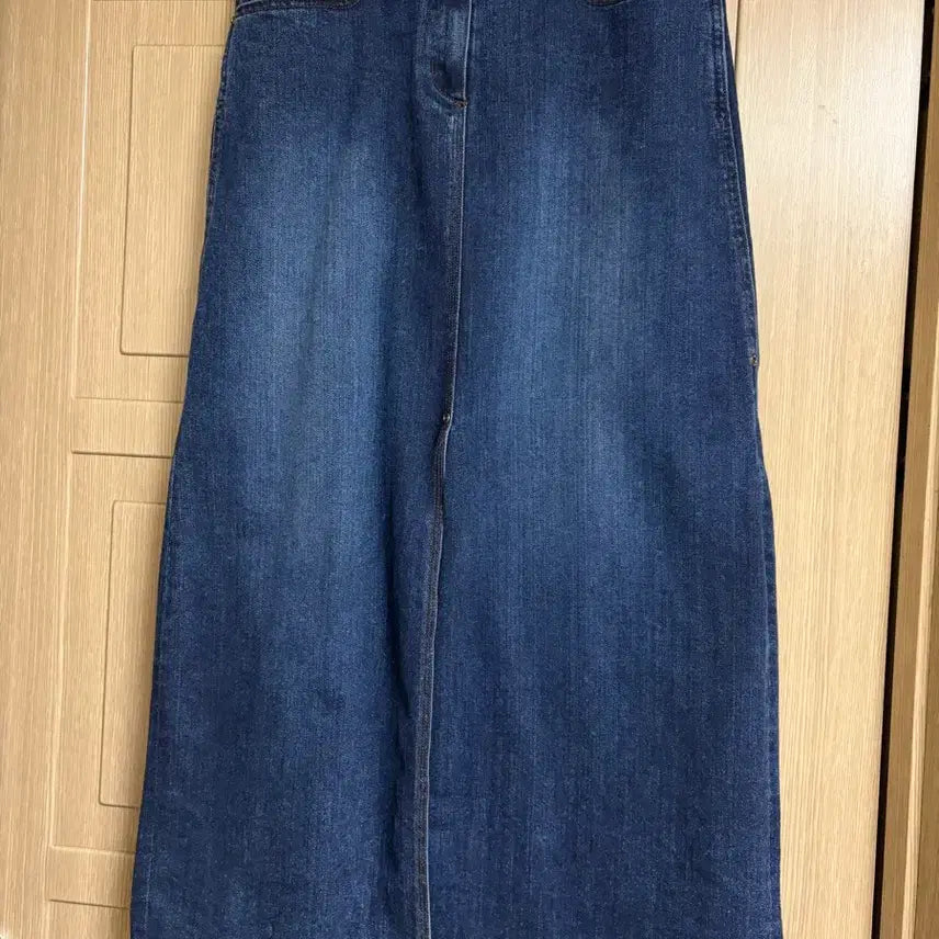 [BUNJANG] Epingler Long Denim Skirt Dun Blue L / 에핑글러 롱데님 스커트 던블루 L