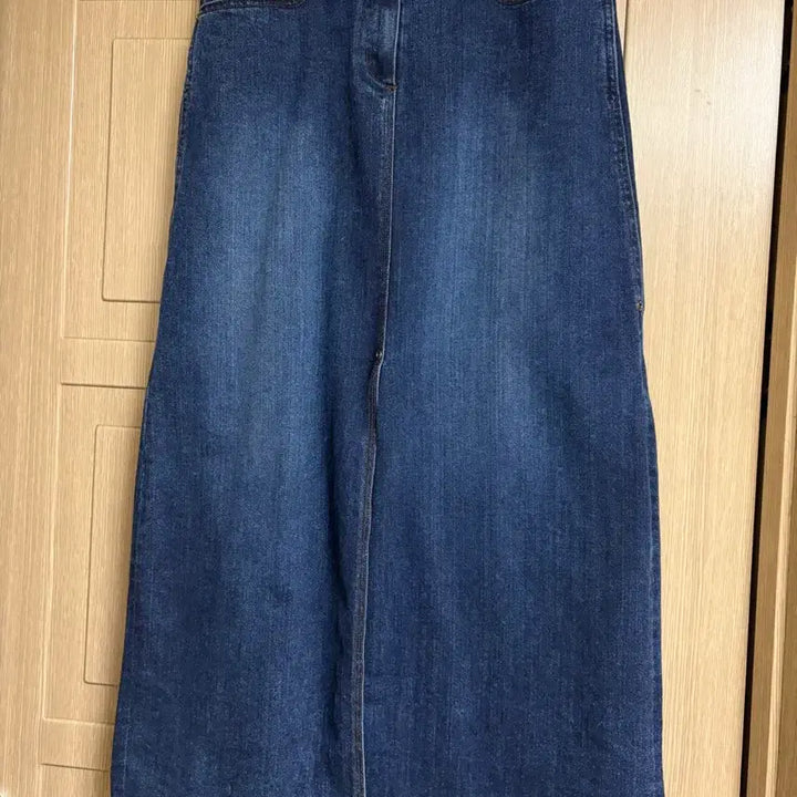[BUNJANG] Epingler Long Denim Skirt Dun Blue L / 에핑글러 롱데님 스커트 던블루 L